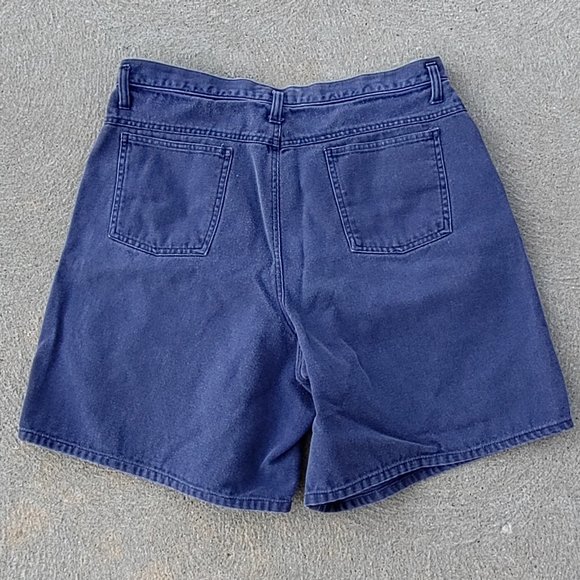 Cenza 5-Pocket Blue Cotton Women's Ladies Shorts 16 - Modest - Picture 2 of 3